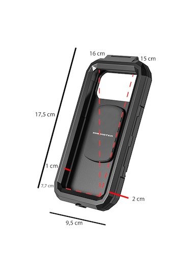 Knmaster TT-900WU Titreşim Engelleyici Kablosuz ve Usb’li Tüm Telefon Tutucu
