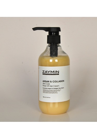 Zaymın Durulanan Argan & Collagen Saç Kremi 500 ML