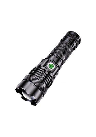 Ebitda Yüksek Parlaklık Lazer El Feneri, Teleskopik Zoom, Uzun Menzilli, Açık Hava Kamp El Feneri Çok Renkli