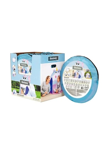 Bestway AdventureChasers Unicorn Çocuk Oyun Çadırı Çok Renkli