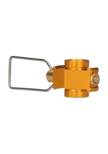 Bloomnest Gaz Tasarruflu Adaptör Yenileme Tankı Kamp Balık Avı İçin Çok Renkli Gaz Vanası Çok Renkli