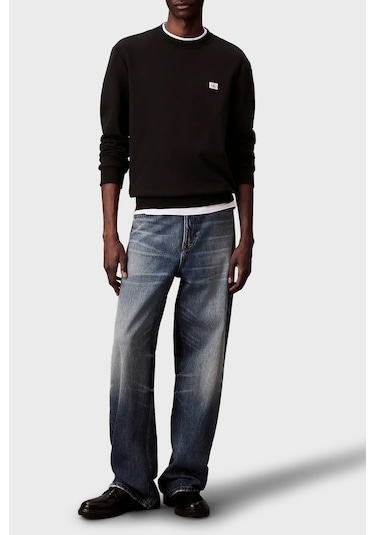 Calvin Klein Erkek Sweat Lv04rc273g Ub1 Siyah Siyah