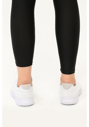 Walkway Beyaz Gümüş Comfort Kadın Spor Ayakkabı Çok Renkli