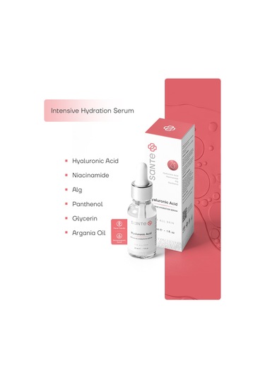 Sante Plus Nemlendirici Dolgunlaştırıcı Hyaluronik Asit Serum 30 ML