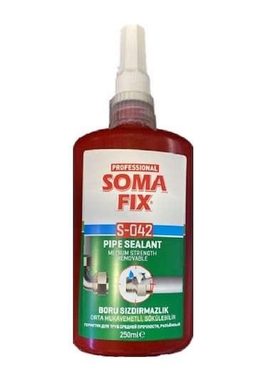 250 Ml Somafix Boru Sızdırmaz Orta Mukavemet S042
