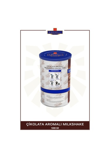 Simonelli Çikolatalı Milkshake 1 KG
