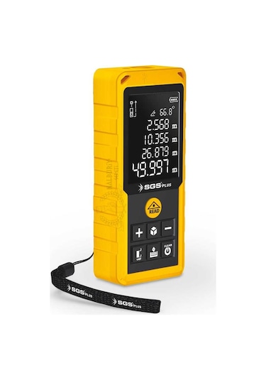 Sgs Lazer Metre 100 Mt.- Uzunluk Alan Hacim Açı Ölçme