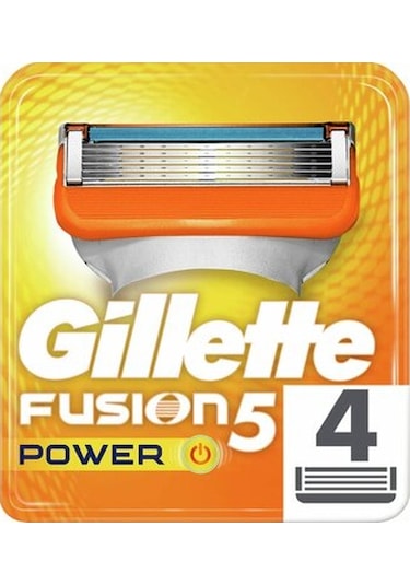 Gillette Fusion Power Tıraş Bıçağı 4'lü Başlık