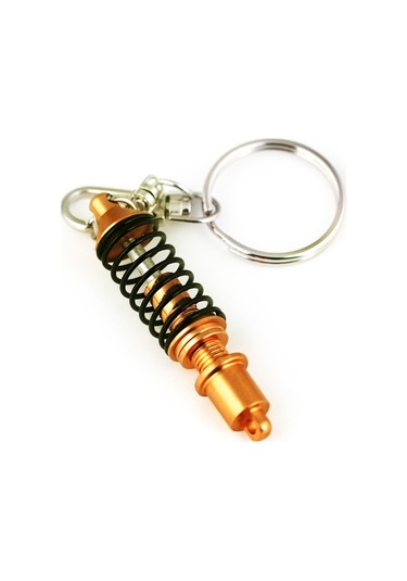 Sones Amortisör Anahtarlık Anahtarlık Tutucu Altın