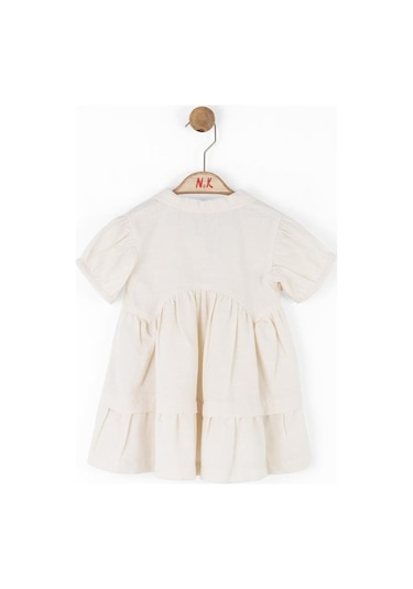Nk Kids Kız Bebek Marshmallow Elbise Krem