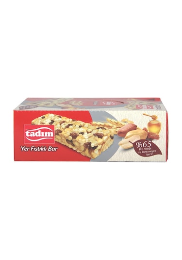 Tadım Tadımca Yer Fıstıklı Bar 30 G X 20 Adet