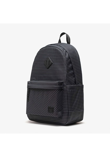 Herschel Heritage Checkered Unisex Siyah Sırt Çantası 11383 Siyah