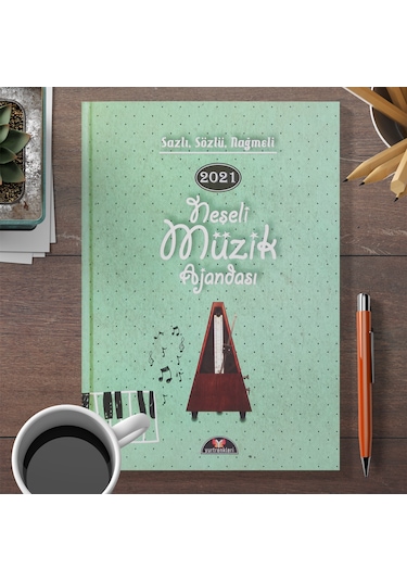 Müzik Ajandası 2021-2022-2023-2024 Koleksiyon Turuncu