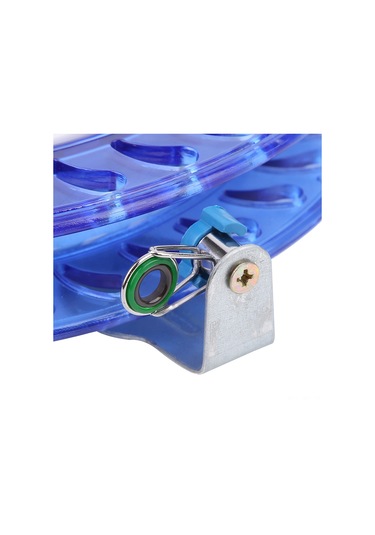 Wezone 22cm Abs Deniz Balıkçılığı Makinası - Korozyona Dayanıklı, Hafif Kutu Desenli, Akıcı Sürükleme - Mavi Kırmızı Düğme Rastgele