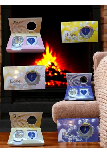 Love Pearl İstiridye İçinde Kutu Açılımı İnci Kolye Altın - Koyu Füme