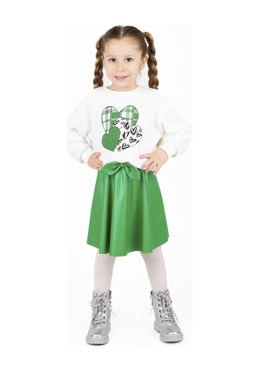 Bestkids Kız Çocuk Baskılı Sweatshirt 2-6 Yaş 12243 001