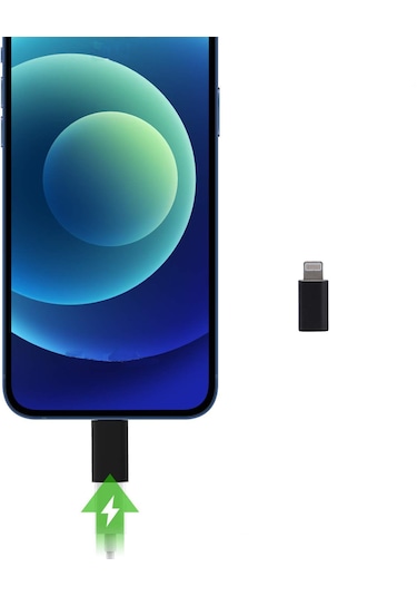 Daytona Lightning To USB Type C Dönüştürücü Adaptör x 2 Adet – iPhone & Apple Uyumlu iPad 14'e Kadar