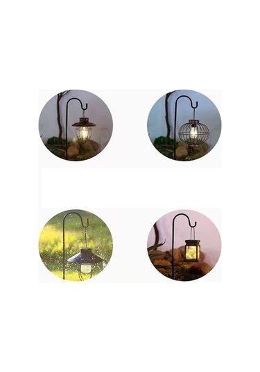 Suntek Magideal Dış Bahçeler Için Ferforje Çoban Kancası Kuş B