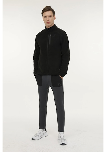 Lumberjack Nordic Erkek Siyah Polar Ceket 101398541 Siyah