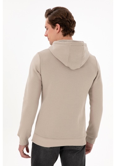 U.s. Polo Assn. Erkek Taş Sweatshirt 50296559-vr049 Tas Taş