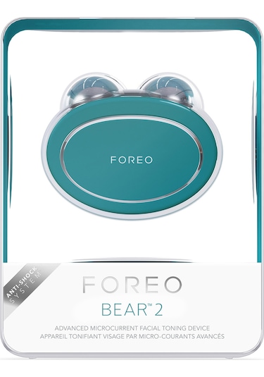 Foreo Bear 2 Akıllı Microcurrent Yüz Sıkılaştırma Cihazı, Evergreen