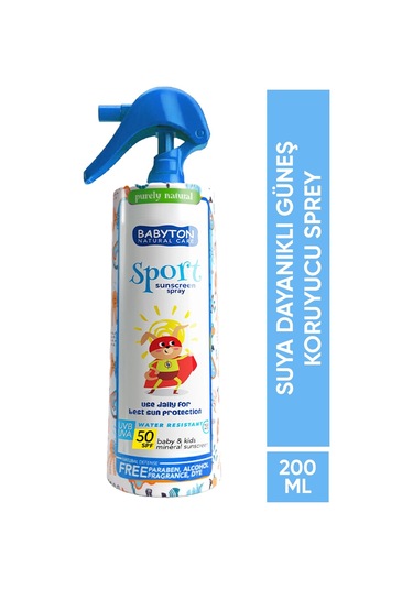 Suya Dayanıklı Güneş Sprey 50 Spf 200 Ml