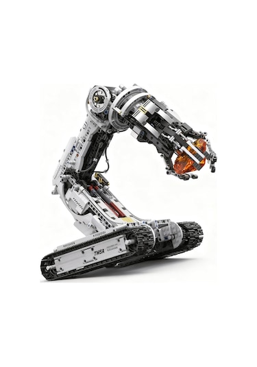 Arm Robot Kol Yapı Kiti 1468 Parça Uzaktan Kumandalı 4 Motorlu Paletli Stem Eğitim Seti