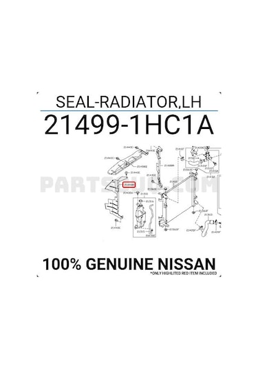 Nissan Micra Radyator Havalandırma Plastiği Sağ Deflektör 2011-2016