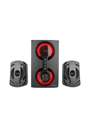 MİKADO MD-221BT 2+1 40W USB RGB LED GAMİNG SPEAKER