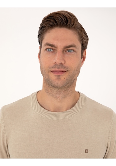 Pierre Cardin Erkek Kum Melanj Kazak /triko 50314192-vr123 Kum Melanj