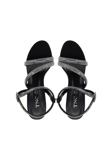 Tamer Tanca Kadın Vegan Siyah Abiye Ayakkabı 891 523 Bn Ayk Y25 Sıyah Siyah