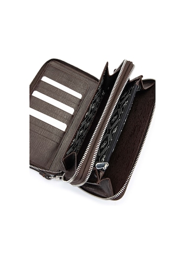 Tamer Tanca Erkek Hakiki Deri Kahverengi El Çantası 301 3015 Erk Canta Sk24-25 Kahve Agc Kbg Kahverengi