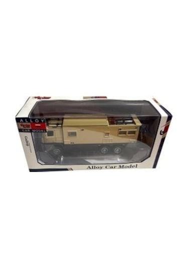 Çek Bırak Işıklı Ve Sesli Açılabilir Kapı Motorlu 1:24 Model Karavan 6+ Tekli Xhd-a3217