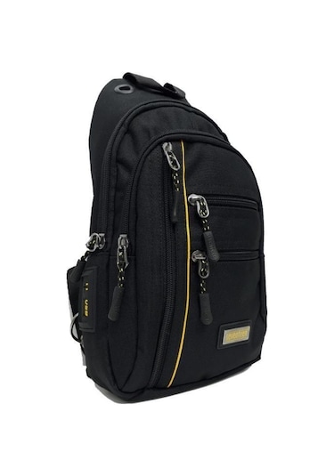 3473-22 Çizgili Erkek Body Bag Çapraz Çanta