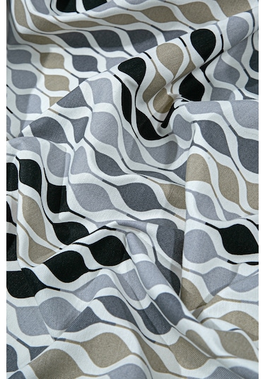 Duck Halkalı Fon Perde Gri 140x260 Gri