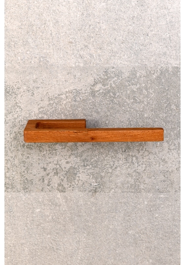 Hagen Ahşap Yapışkanlı Rulo Kağıtlık, Havluluk, Kağıt Havluluk Kahve