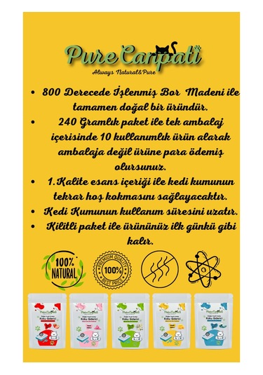 Purecanpati Kedi Kumu Koku Giderici Marsilya Sabun Kokulu