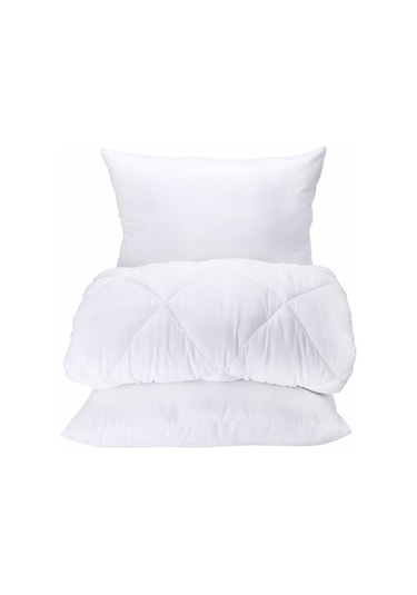 Karaca Home Microfiber Soft Çift Kişilik Yorgan ve 2 Adet Siliko