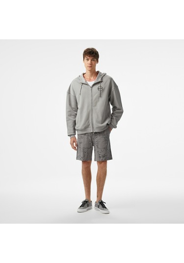 Unıted4 Erkek Gri Şort Tono Gri