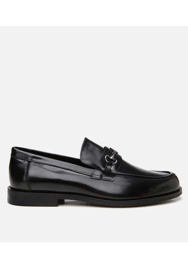 Hotiç Erkek Deri Siyah Toka Detaylı Klasik Loafer 02ayh302600a100 Siyah-black Siyah