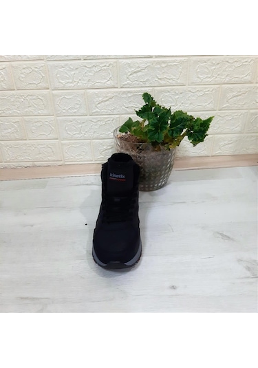 Kinetix Arctıc Pu Siyah Kaymaz Taban Kürklü Erkek Bot 001