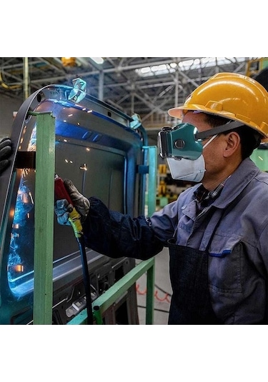 Pazly Kafa Takımı Otomatik Fotoğraf Sensörlü Kaynak Maske - Arc Kaynak İçin Göz Koruması