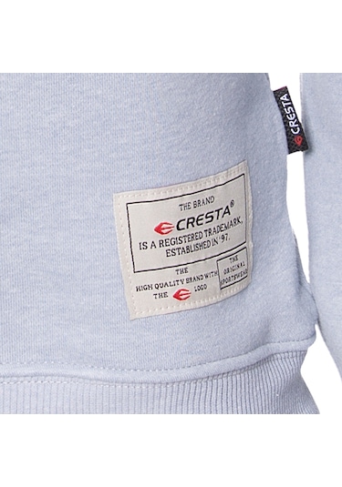 Cresta Outdoor Spor Bisiklet Yaka Kadın Sweatshirt