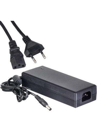 12V 5A Adaptör 12 Volt 5 Amper Plastik Adaptör 5.5 x 2.5 MM