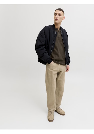 Erkek Bol Kalip Pantalon - Chris - 12293296 Lemon Pepper
