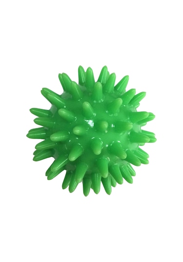 Suntek Spike Masaj Topu Egzersiz Ayak Geri El Avuç İçi Yeşil Dikenli Masaj Topu Yeşil
