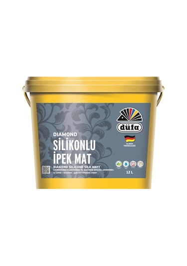 Düfa Diamond Silikonlu İpek Mat İç Cephe Duvar Boyası 6 L