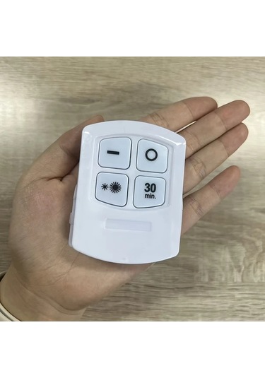 Beyaz Işık 3 Parça 6 Adet/3 Adet Akıllı Kablosuz Led Dolap Işıkları Cob Gece Lambası Uzaktan Kumanda İle - Gardırop, Mutfak Ve Daha Fazlası İçin Mükemmel