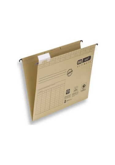 Elba Askılı Dosya Telsiz A4 Kahverengi 85440 - 25 Adetli Paket