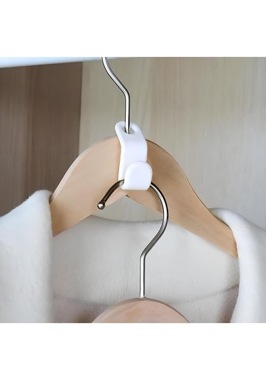 10 'lu Pratik Askı Çoğaltıcı Kanca Seti Çok Renkli